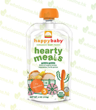 Happy Baby Starting Solids (stage 3): Gobble Gobble (Pack of 16) 有機嬰兒食品 (第三階段): 火雞(16包)