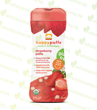 Happy Puffs: Strawberry (Pack of 6) 有機草莓泡芙(6罐)
