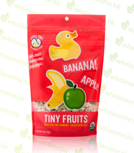 Little Duck Organics Tiny Fruits: Apple & Banana (Pack of 6) (6包)