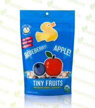Little Duck Organics Tiny Fruits: Blueberry & Apple (Pack of 6)(6包)
