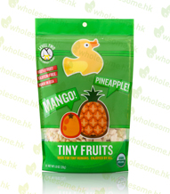Little Duck Organics Tiny Fruits: Pineapple & Mango (Pack of 6)(6包)