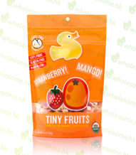 Little Duck Organics Tiny Fruits: Strawberry & Mango (Pack of 6)(6包)